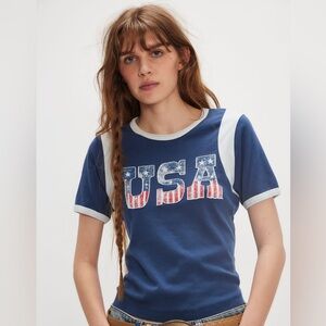 NWT FP X Ragabond Born To Roam Tee Size XS